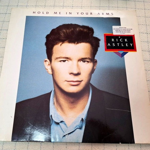 Rick Astley Hold Me In Your Arms LP used, pop