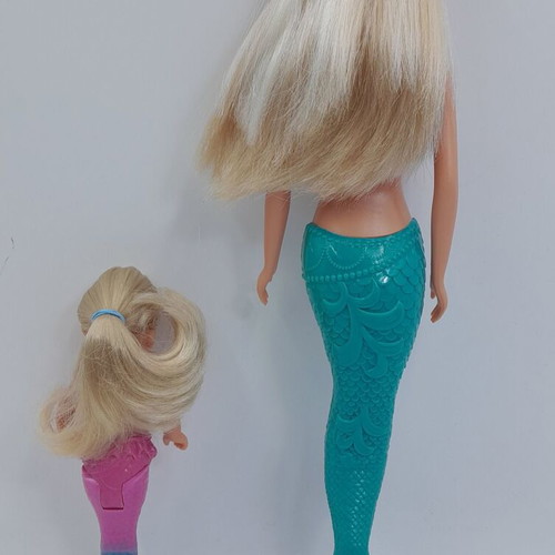 Steffi Love Mermaid Friends dolls used, incomplete set