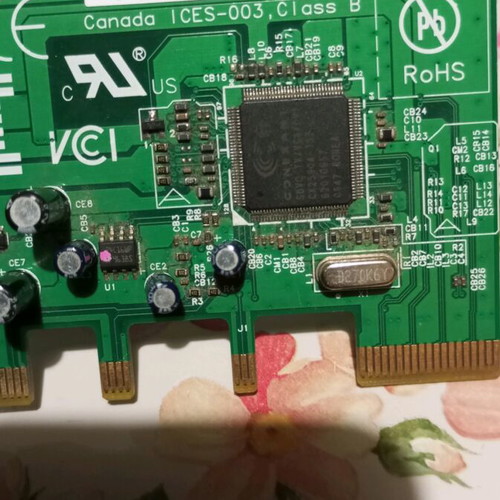 IBM ThinkCentre PCI-Express x1 DVI graphics card used, Low Profile