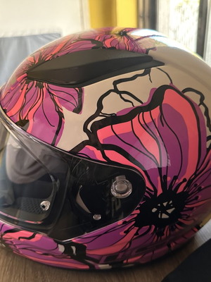 Full Face Rapid II FF353 White Helmet LS2 like new, size XS