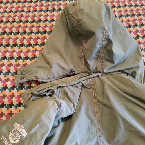 Prenatal kids jacket with hood and vest for boys 8 years like new, multicolor