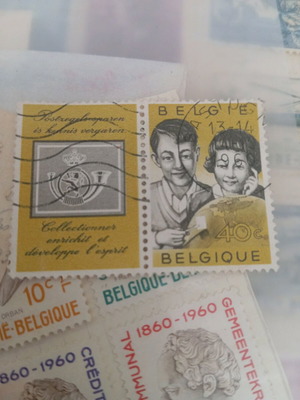 Belgium stamps 1960 like new, young philatelists