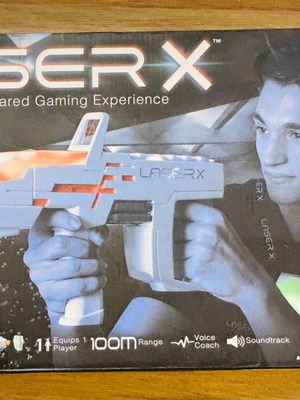 Σετ Laser X Blaster και γιλέκο μεταχειρισμένο, παιχνίδι με υπέρυθρο