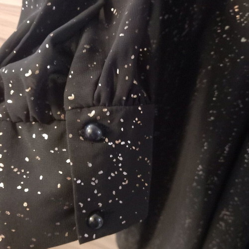 Dorothy Perkins Black Dress Like New With Gold Details Size 48