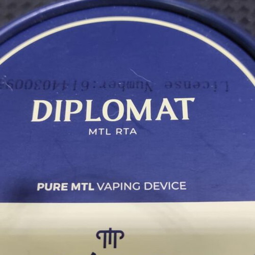 Diplomat MTL RTA 23mm used by Centenary Mods