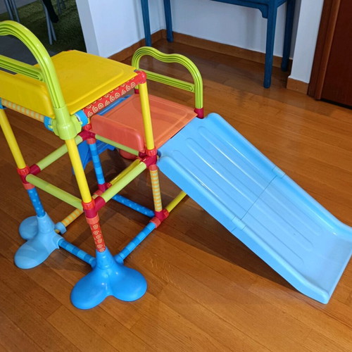 Children's Climbing Gym with Slide like new