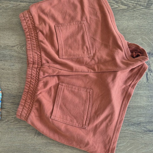 Set shorts and floral t-shirt like new, Marlen, multicolor orange
