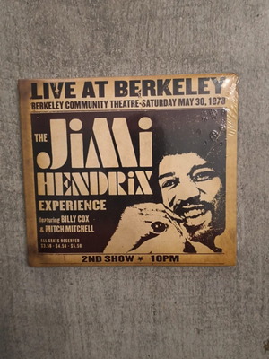 Jimi Hendrix Live at Berkeley CD brand new digipack