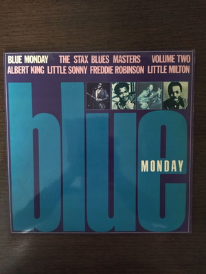 Blue Monday The Stax Blues Masters Vol.2 LP like new, jazz