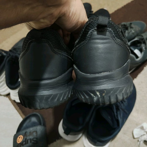 Anatomic shoes used, athletic style, size 44, black