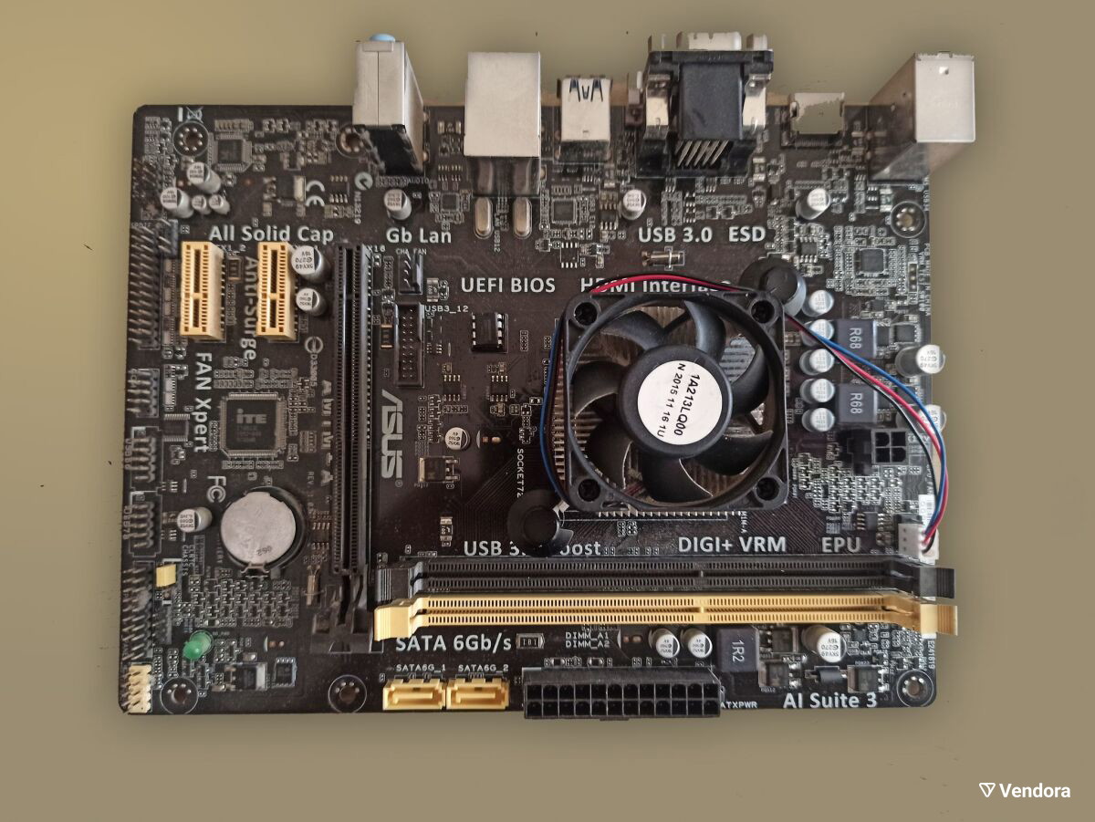 Μητρική ASUS Socket FS1b με επεξεργαστή… - € 30,00 - Vendora.gr