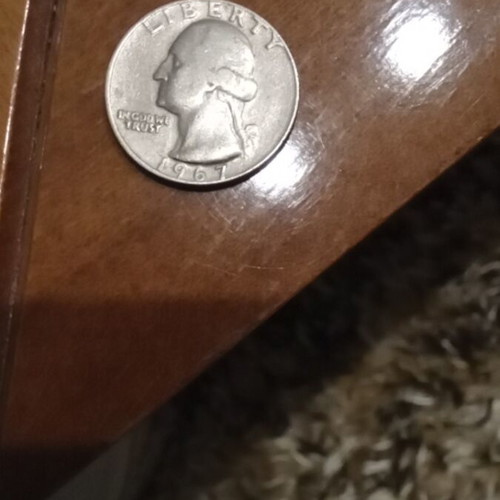 Quarter Dollar 1967 used