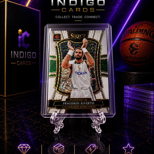 Fragiskos Alvertis White Sparkle SP card like new