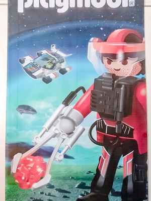 Playmobil Future Planet διαφημιστικό πανό σαν καινούργιο