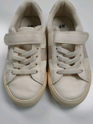 H&M sneakers shoes used, size 30, beige