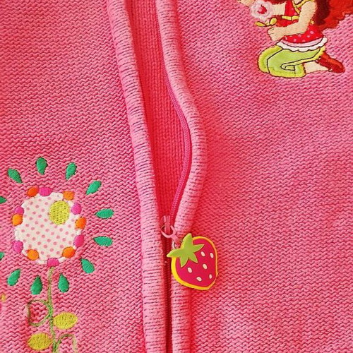 Strawberry Shortcake vintage cotton sweater for children 4-5 years