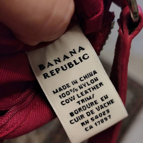 Banana Republic handbag like new, fuchsia/magenta color