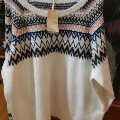 Rivers sweater 2XL new, white