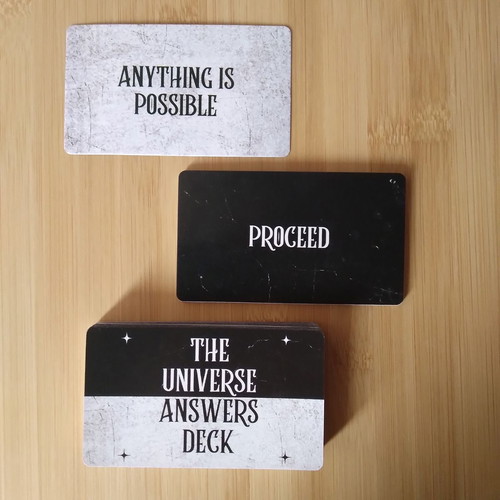 The Universe Answers Oracle Deck, 44 cards