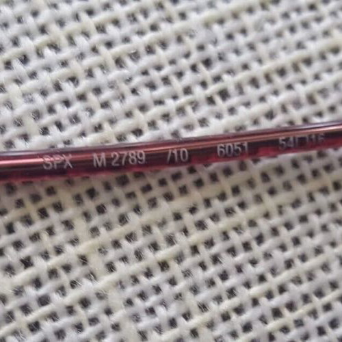 Silhouette SPX M2789 women's glasses used, titanium reddish brown
