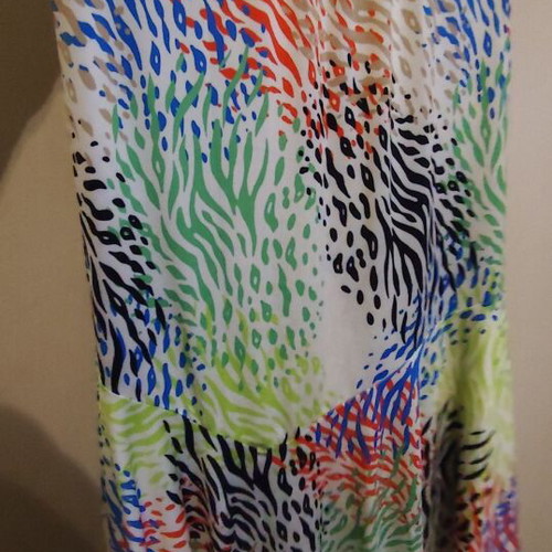 Celestino summer skirt colorful, new, asymmetric with flare