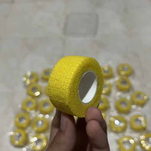 Tape wrist yellow pack of 35, new