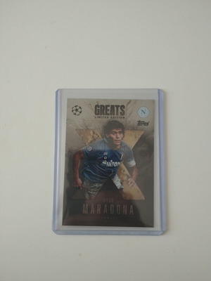 Κάρτα Diego Maradona Topps Greats Limited Edition Ναπολι