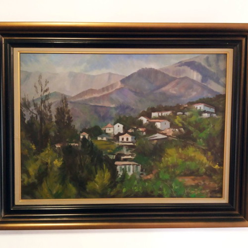Mountain Landscape of Thassos 1 (1980) — Dimitris Kazakis