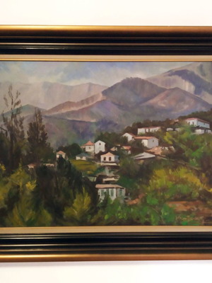 Ορεινό Τοπίο της Θάσου 1 (1980) – Δημήτρης Καζάκης