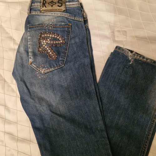 Rossodisera denim jeans size 42 like new