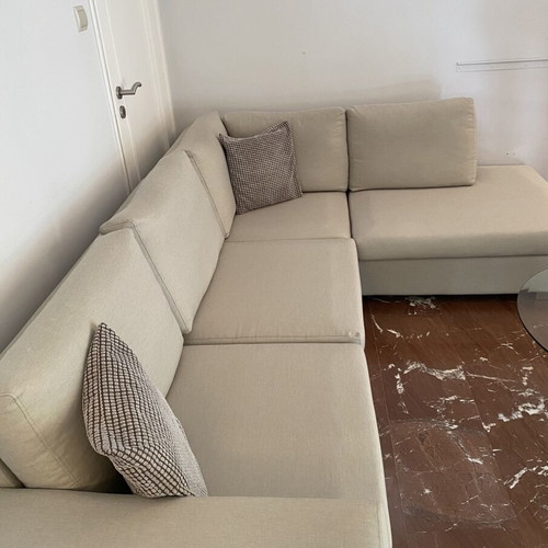 Corner sofa 270x200x93cm with removable covers