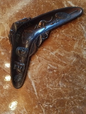 Vintage Australian Boomerang Souvenir like new, metal