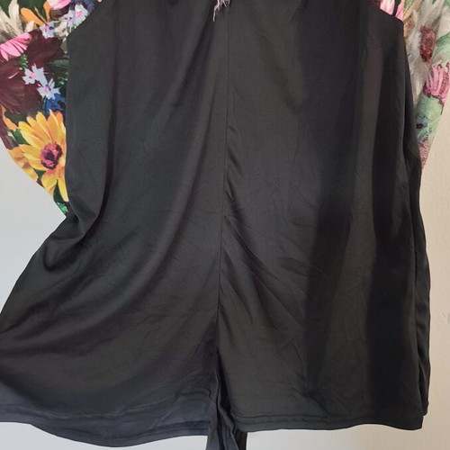 Zara floral short dress with integrated bodysuit, like new