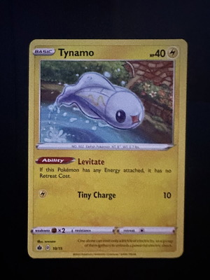 Tynamo McDonalds 2022 Pokemon Card new, normal