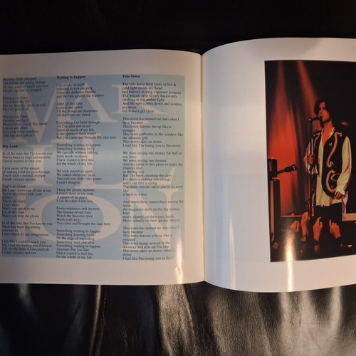Marillion The Hogarth Lyrics book signed, used, English