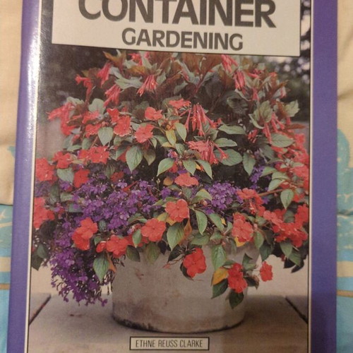 Container Gardening Collins Aura Garden Handbooks like new