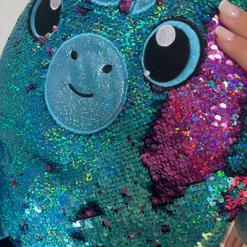Shimmeez plush yafa unicorn blue/pink like new