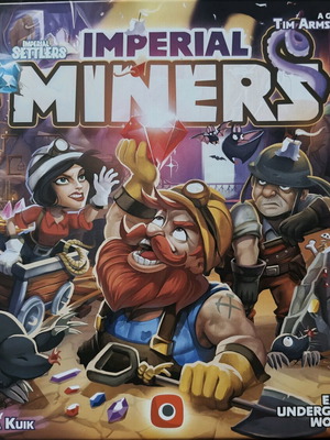 Imperial Miners board game like new