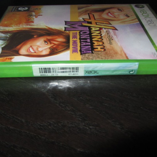 Disney Hannah Montana The Movie Xbox 360 παιχνίδι καινούργιο σφραγισμένο
