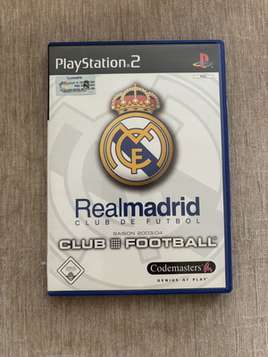 Real Madrid Club Football παιχνίδι για PlayStation 2 μεταχειρισμένο, πλήρες