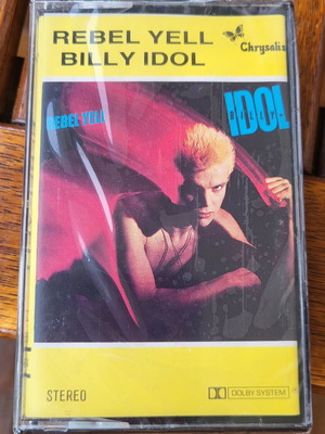Billy Idol Rebel Yell 1983 cassette tape new sealed