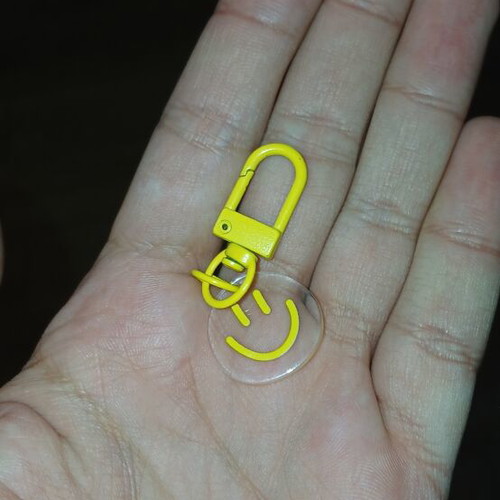 Keychains with smile new, multicolor