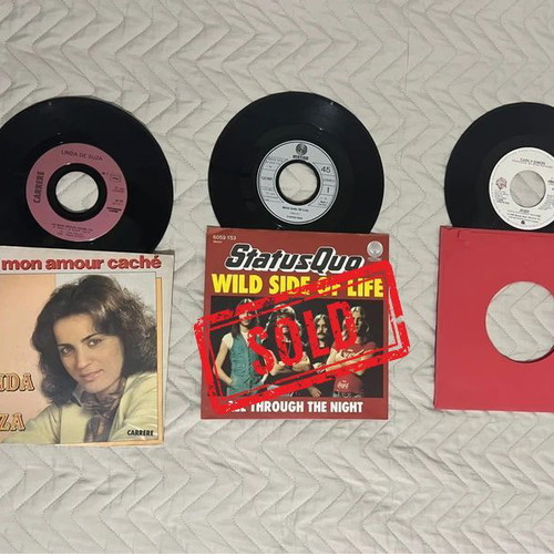 45 RPM vinyl records lot of 14, like new condition