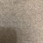 Oxford Company men's wool sweater used size L beige
