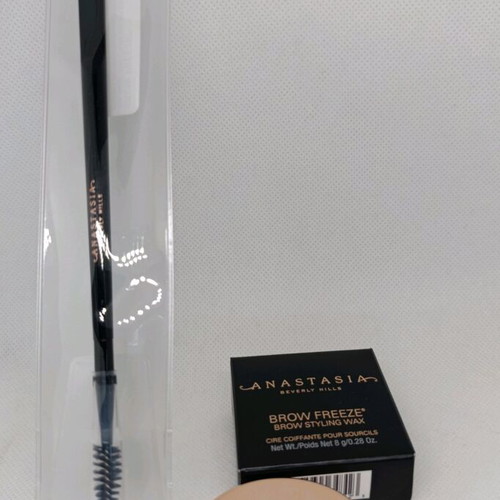 Anastasia Beverly Hills Brow Freeze styling wax set with Dual Ended wax applicator new