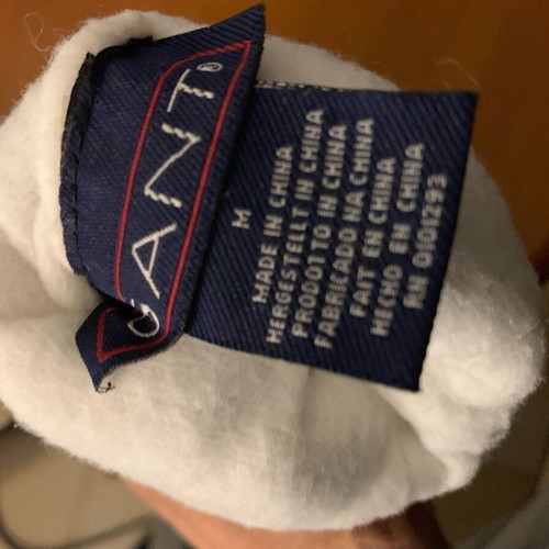 Gant knitted gloves with fleece lining, new, size M, beige