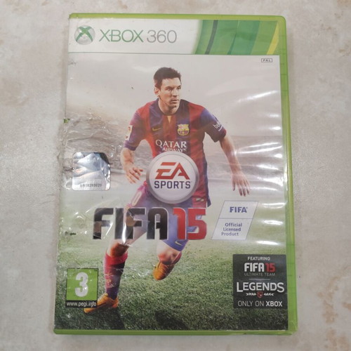 Fifa 15 Xbox 360 used in worn condition