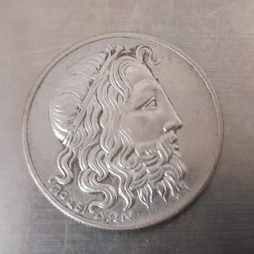 20 Drachmas 1930 like new, silver 0.500