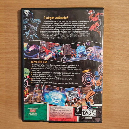 Freedom Force VS The 3rd Reich PC game new