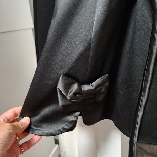 Manoush dress strapless with bow details like new, black